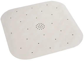 Covoare antiderapante pentru cada NATURAL RUBBER, 45 x 45 cm, bej