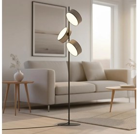 Lampă de podea DRUMZ 3xE14/10W/230V gri