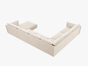 Coltar 8 locuri Kaelle catifea L384 cm
