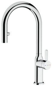 Teka Oval baterie bucătărie pe picior crom 116020013