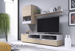 Expedo Set mobilier living XENA, stejar sonoma/alb