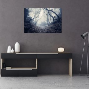 Tablou - Pădurea în ceață (90x60 cm)