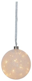 Decorațiune LED de Crăciun GLOW SNOW 30xLED/0,064W/3/230V d. 15 cm Eglo 411339