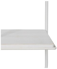 Raft alb etajat din metal 51 cm – Ixia