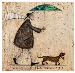 Imprimare de artă Sam Toft - Walking The Sausage