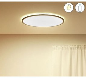 WiZ - Lampă LED plafon SUPERSLIM dimabilă 32W 230V negru Wi-Fi