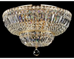 Plafonieră Maytoni DIA100-CL-12-G BASFOR 12xE14/60W/230V auriu