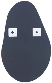 Oglindă de perete Adele (argintiu). 1077756