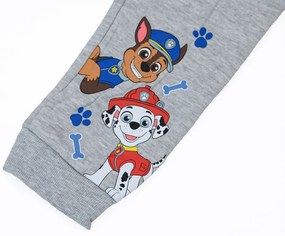 Pantaloni de trening pentru copii PAW PATROL gri deschis - diverse marimi Marime: 98 - 104