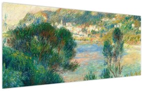 Tablou - Auguste Renoir, View of Monte Carlo from Cap Martin, reproducere (120x50 cm)