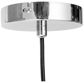 Lustră gri cu abajur din sticlă ø 22 cm Adar – Bloomingville