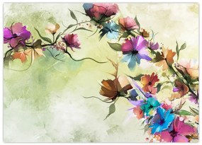 Tablou - Pictua cu flori (70x50 cm)