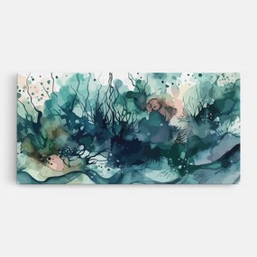 Tablou Canvas, 100x200cm, Dormitor si Living, Feng Shui, Apa, Deep Ocean Art