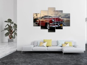 Tablou cu mașina (150x105 cm)