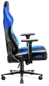 Scaun gaming din material Diablo X-Player 2.0: Frost black/ negru, King Size