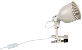 Lampă cu clemă 1xE14/25W/230V bej Rabalux 3093