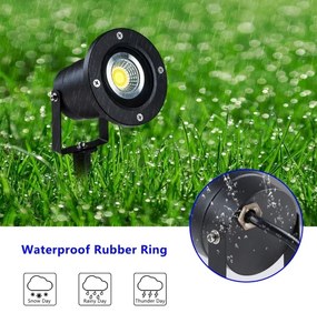 Corp de iluminat de exterior Brilagi SPIKE 1xGU10/50W/230V IP65