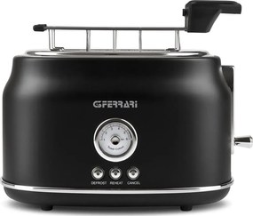 G3Ferrari G1013400 - Prăjitor de pâine ARTISTA 750W/230V, negru, 2 felii