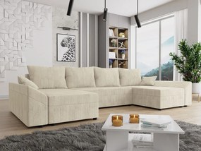 Colțar în formă de U Pepina (crem). Promo -17%. 1070406