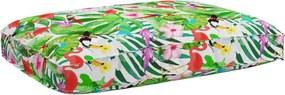 vidaXL Pernă Floral Multicolour 120 x 80 x 12 cm Material Oxford