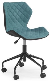 Scaun pentru copii Matrix (turcoaz + negru). 796543