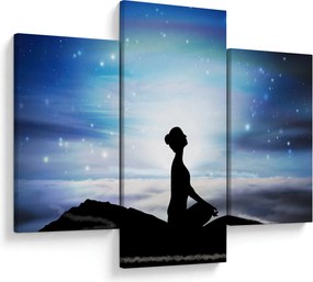 Tablou - Femaia meditând (90x60 cm)