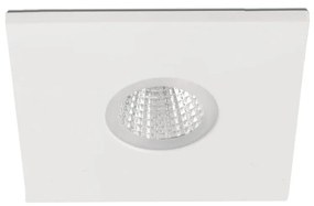 Spot LED baie incastrabil tavan IP65 TAST SQ alb
