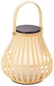 Lampa LED portabila pentru exterior, solara cu baterii IP44 LEO natur