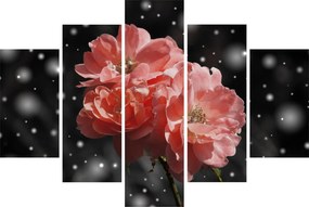 Tabloucu floare roz (150x105 cm)
