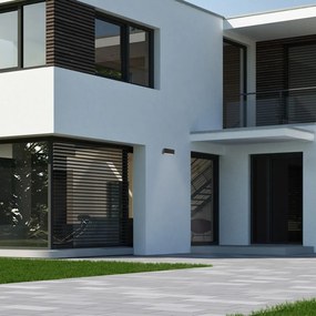 Aplica de perete exterior IP54 LED Mataro negru