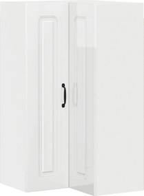 vidaXL Dulap de bucătărie Kalmar Alb lucios 57 x 57 x 100 cm