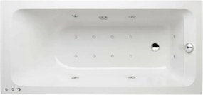 Cada cu hidromasaj Gala Emma 170x75 cm 14 duze