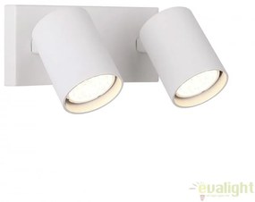 Aplica perete cu 2 spoturi directonabile TOP II alb W0220 MX