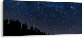 Tabloul cu cerul nocturn (120x50 cm)