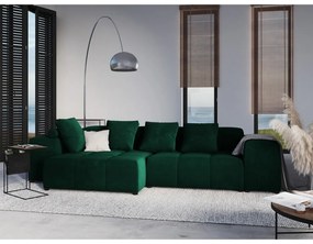 Pernă pentru canapea modulară verde cu tapițerie din catifea Rome Velvet - Cosmopolitan Design