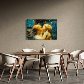 Tablou - Îngerii sărutăndu-se (90x60 cm)