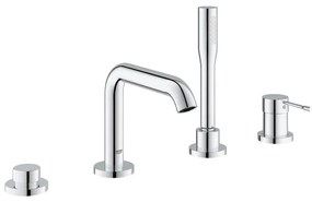 GROHE 19578001 - Baterie pentru cadă ESSENCE cu 4 orificii, 197 mm, crom lucios