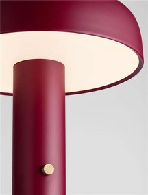 Lampadar LED 2700K NOELIA bordeaux