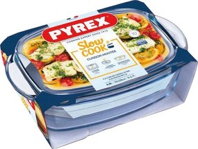 Pyrex Vas de sticlă pentru copt cu capac PYREX 4,5 l