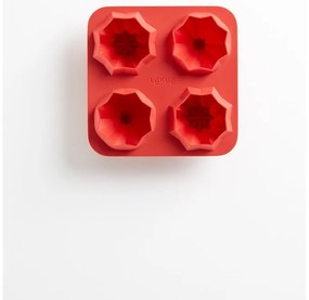 Formă din silicon Lékué Fortune Pyramids, roșu