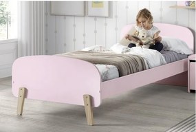Această combinație KIDDY în roz constă dintr-un pat (90x200), noptieră și cutie de jucării.