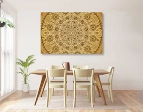 Tablou Mandala ornamentală cu dantelă