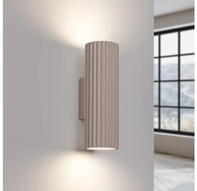 Aplică Brilagi CRESTO 2xGU10/10W/230V 20 cm taupe