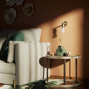 Aplica de perete minimalista din alama Sputnik