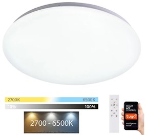 Plafonieră LED dimabilă Brilagi SMART LED/36W/230V Wi-Fi Tuya + telecomandă