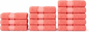 Set 12 Prosoape 100% Bumbac – Ușoare &amp; Absorbante, Ideale pentru Uz Zilnic