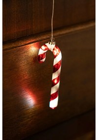 Decorațiune luminoasă de Crăciun roșie suspendată ø 1,5 cm Hannah – Sirius