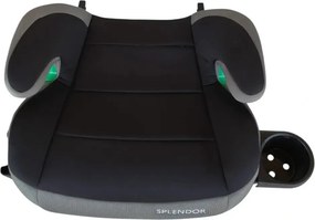 Inaltator auto XXL cu ISOFIX si suport pahar NOVOKIDS Splend'or Edition HF-02, R129 i-Size, 125-150 cm, Negru