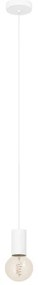 Lustră pe cablu Eglo 900798 POZUETA 1xE27/40W/230V alb
