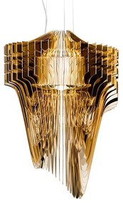 Lustra design Art Deco realizata manual Aria Medium Gold